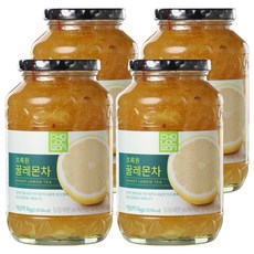 초록원 꿀레몬차, 1kg, 1개입, 4개
