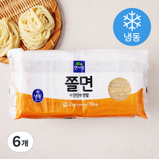 면사랑 쫄면 (냉동), 2kg, 6개