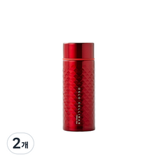오슬로 컬리넌 텀블러, 레드, 120ml, 2개