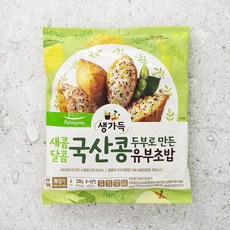 풀무원 생가득 새콤달콤 국산콩 두부로 만든 유부초밥 4인분