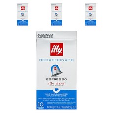 일리 네스프레소 호환 디카페인 캡슐커피, 5.7g, 10개입, 4개 5.7g, 10개입, 4개