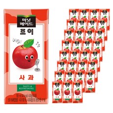 미닛메이드 조이 애플, 195ml, 160개