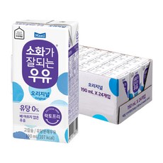 매일 소화가 잘되는 우유, 190ml, 24개