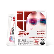 큐비앤 사르락토 100억 유산균 30p, 1개, 30g