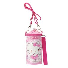 Skater PVPC6 500ml 水壺套保冷帶揹帶 凱蒂貓, 粉色