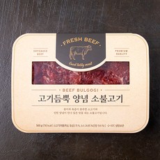고기듬뿍 양념 소불고기 (냉장), 500g, 1개