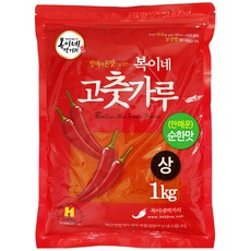 복이네먹거리 떡볶이용고춧가루 상 소스용 순한맛, 1kg, 1개