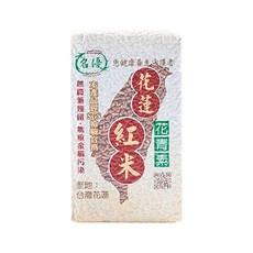 名優 花蓮紅米 600g, 台灣花蓮產 紅米, 1包