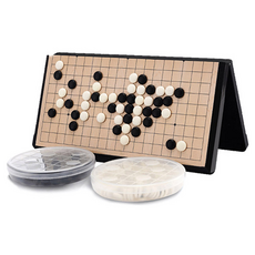 攜帶式折疊磁吸五子棋圍棋組 M, 混色, 1組