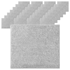 日式竹炭抹布 25 x 25cm 40入裝 廚房清潔抹布 強力吸水 柔軟舒適, 40個