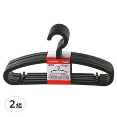 KEYWAY 聯府 兒童英吉衣架 F630 20個入 兒童衣物收納好幫手, F-630 顏色隨機, 2組
