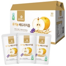 몸애쏙쏙 유기농 배도라지즙, 3L, 1박스 30개, 100ml