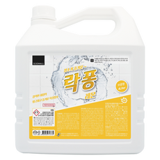 락퐁 욕실청소세제 레몬향, 4L, 1개