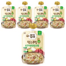 아이꼬야 맘스쿠킹 레토르트 이유식, 100g, 5개, 된장찌개 진밥