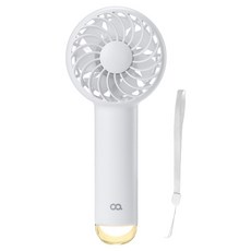 오아 반디팬 휴대용 초경량 BLDC 미니 핸디 선풍기, OFN-047WH, 화이트