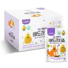 루솔 진한 배도라지즙, 20개, 100ml