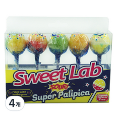 스위트랩 슈퍼 팔리피카 버블껌 캔디 17.5g x 5p 세트, 87.5g, 4개