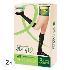 센시안 워크 동국제약 의료기기 반스타킹 압박밴드, 2개