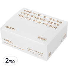 자연우리 가평잣 한과 8p, 2박스, 224g, 224g