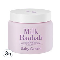 밀크바오밥 베이비 크림, 280g, 3개