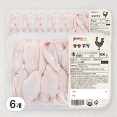 곰곰 닭윙 (냉장), 600g, 6개
