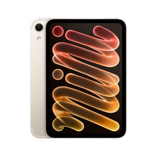 Apple 2026 아이패드 mini(A20 Pro 모델), 스타라이트, 128GB, 스탠다드 글래스, Wi-Fi+Cellular
