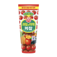 오뚜기 과일과 야채케찹, 280g, 2개