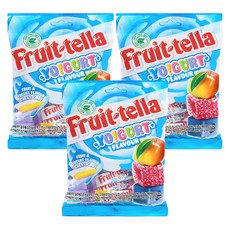후르트텔라 요구르트향 츄잉캔디, 100g, 3개