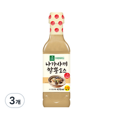 이엔푸드 나가사끼 짬뽕소스, 470ml, 3개