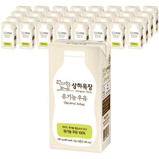 상하목장 유기농 우유, 200ml, 48개