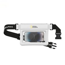 NATIONAL GEOGRAPHIC 國家地理 Cross Bag 防水收納腰袋, 白色, 1個