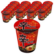 농심 신라면 컵 65g, 18개