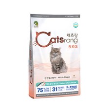 캐츠랑 NEW 전연령 올라이프 고양이 건식사료 단백질원 75%, 닭 + 참치, 5kg, 1개