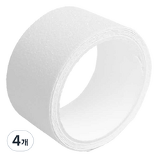 PVC 미끄럼 방지 안전 테이프 투명 폭 5cm x 길이 5m, 4개 4개