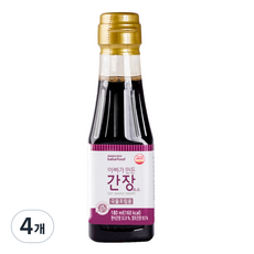베베푸드 아빠가 만든 간장 소스 국물조림용, 180ml, 4개, 깊은맛