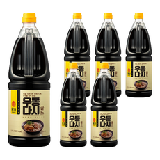 몽고간장 우동다시 골드, 1.8L, 6개