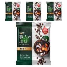 UCC 職人珈琲濃縮球 無糖, 13.4ml, 8顆, 4包