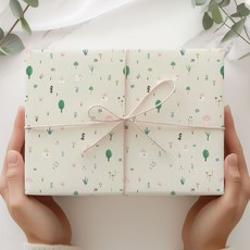 IndiK 童書時期的雙面包裝紙, 混色, 10個