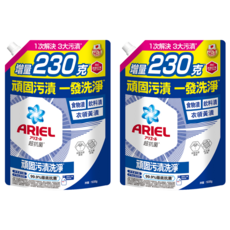 ARIEL 台灣公司貨 超濃縮 新升級 抗菌抗臭去漬型洗衣精補充包, 1.03kg, 2袋