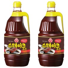 OTTOGI 不倒翁 牛排醬, 2.1kg, 2瓶
