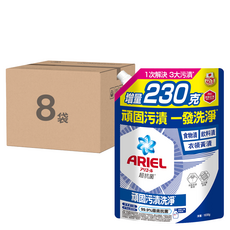 ARIEL 台灣公司貨 超濃縮 新升級 抗菌抗臭去漬型洗衣精補充包, 1.03kg, 8袋