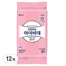 Kleenex Mybidet Cleenex平衡護理濕紙巾, 12個, 10張, 55g