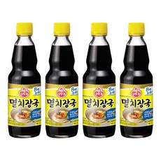 OTTOGI 不倒翁 鯷魚醬油露, 360ml, 4個