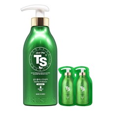 TS 골드플러스 티에스 샴푸 500g + 12g 세트, 1개