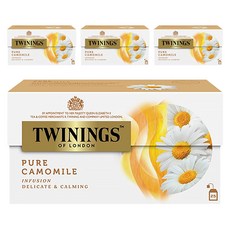 트와이닝 카모마일 티백, 1g, 25개입, 4개 1g, 25개입, 4개