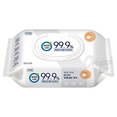 KleanNara 可綠納樂 乾淨手消毒紙巾 溫和 掀蓋型, 60張, 1包