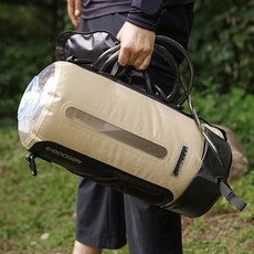 IDOOGEN 自動壓力露營用簡易淋浴器 淋浴袋 13L, 燒焦, 1個