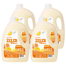 피죤 레귤러 섬유유연제 옐로미모사 본품, 2.5L, 4개 2500ml, 4개