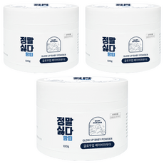 SAM-HYUN Pharm 嬰兒爽身粉, 100g, 3個