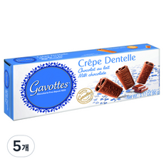 Gavottes 크레페 덴텔 쇼콜라 레, 90g, 5개